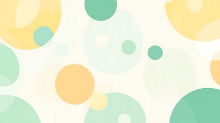 Abstract pastel circles background. (1)