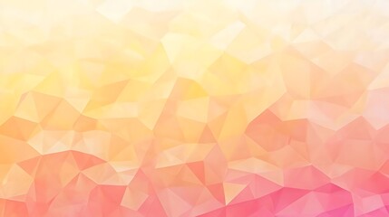 Fototapeta premium Abstract geometric low poly pastel background. (1)