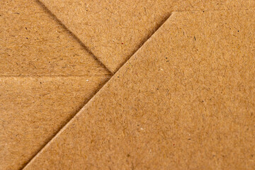 made from recycled paper, small gift bag closeup