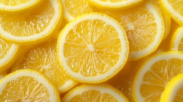lemon slices background