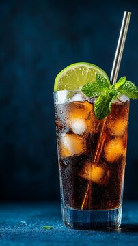 glass of cola