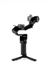 Fototapeta premium Camera stabilization technology isolated on the white background, clipping path