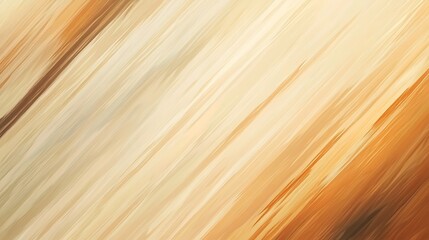 Abstract diagonal lines, beige, brown, and orange tones.
