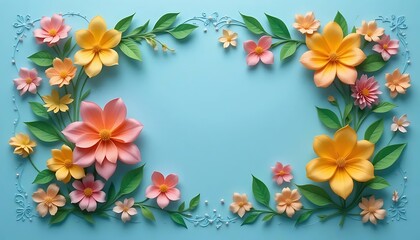 Happy Mother's Day greeting card design.