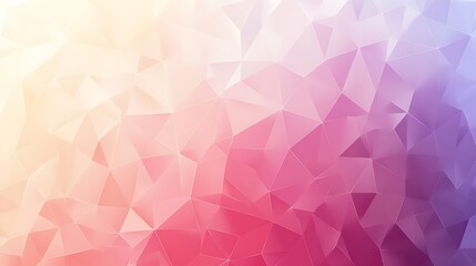 Abstract pastel geometric triangle background.