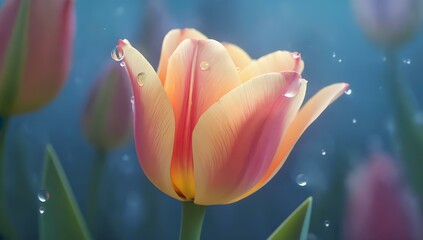 tulip in bloom