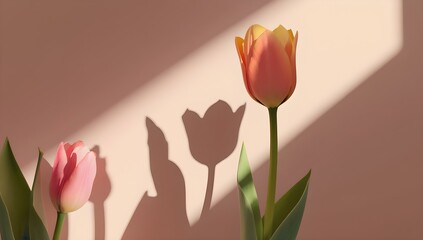 red tulip flower