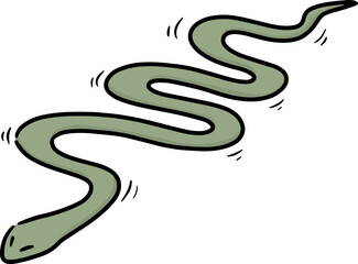 Illustration of snake
