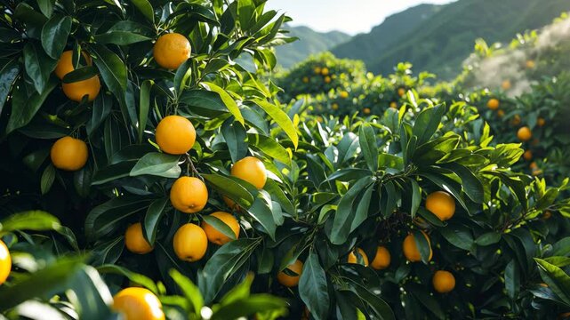 Island with plantation of citrus trees and fruits in the mountains in summer_g_1_1_1.png
