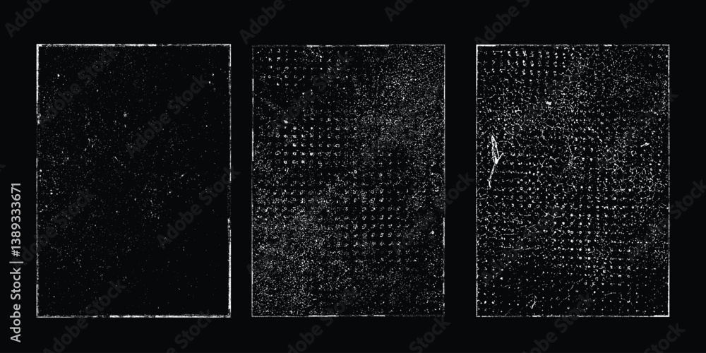 Aufkleber Grunge Urban Background.Texture Vector.Dust Overlay Distress Grain ,Simply Place illustration over any Object to Create grungy Effect .abstract,splattered , dirty, texture for your design. 