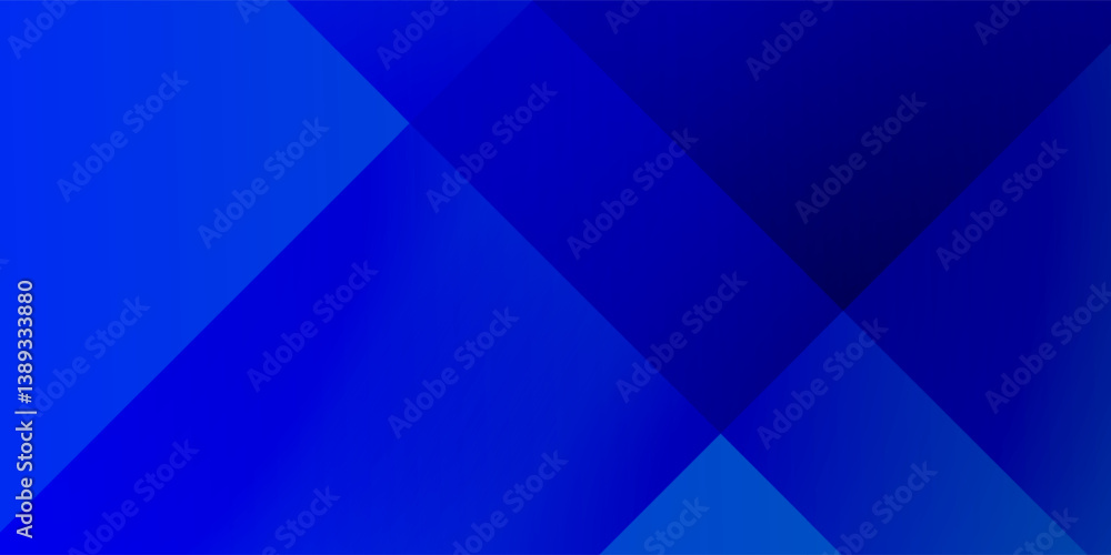 Poster abstract blue and purple gradient background. overlap square pattern on colorful geometric design. m