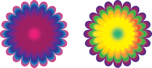 Print Modern Floral Design Illustration

