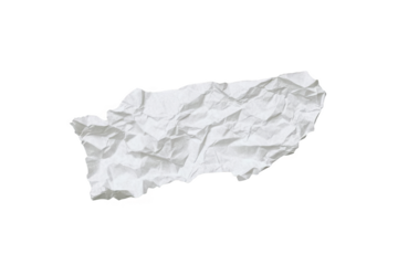 Abstract Illustration Of Torn Wrinkled Paper With White Texture Isolated