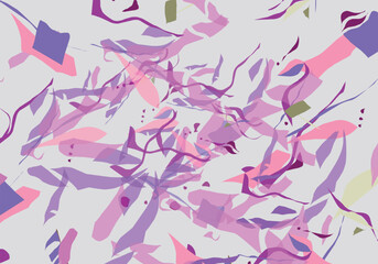 Abstract confetti background pink pattern 