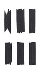 Abstract Grunge Texture Background with Vertical Black Stripes Isolated