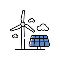 Renewable  Vector icon