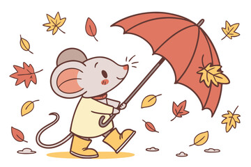 128 Cute autumn icons, kawaii style, colorful stickers, pumpkin, leaves, apple, sunflower, acorn, hot cocoa, pumpkin pie, cinnamon stick, latte, fall harvest, cozy vibes, vector art, flat design, vibr