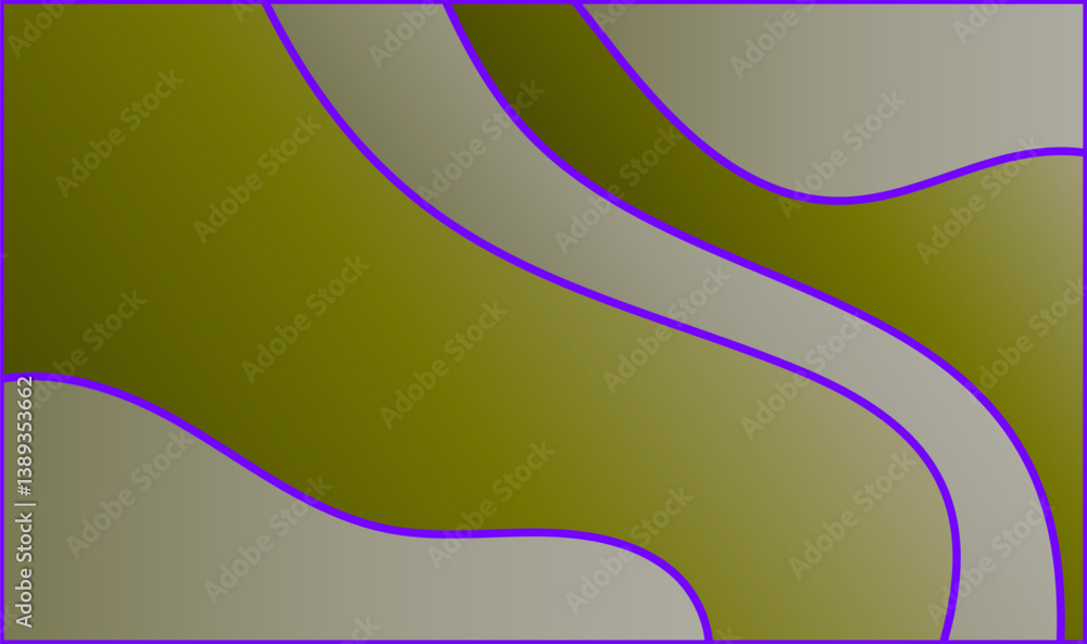 Fototapete abstract wavy wallpaper. vector background with smooth gradients and simple shapes, perfect for web 