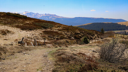 randonnée autour du Guéri, Auvergne