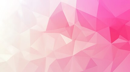 Obraz premium Abstract pink polygonal background.