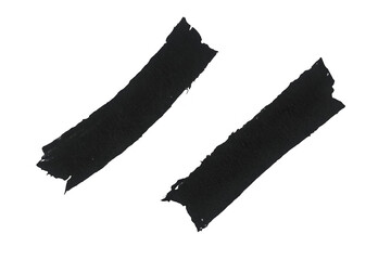Isolated Black Tape Strips Abstract Background With Diagonal Lines