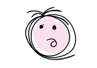 emoji icon face cartoon vector illustration