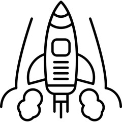 Rocket Launch Icon