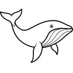 shark cartoon isolated on white