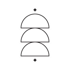 Aesthetic Geometric Line