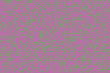 Grid of geometrical shapes in random colors