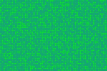 Grid of geometrical shapes in random colors