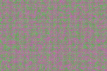 Grid of geometrical shapes in random colors