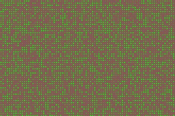 Grid of geometrical shapes in random colors