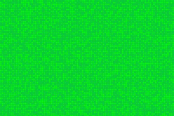 Grid of geometrical shapes in random colors