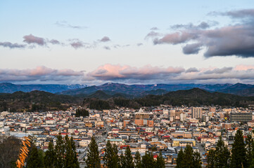 Fototapeta premium 岐阜高山の街並み