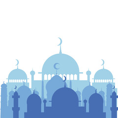 Islamic Mosque Silhouette
