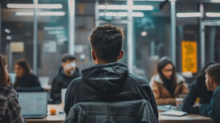 Fototapeta premium Human-Centered Design: A creative approach that ensures solutions are intuitive and user-friendly by understanding needs through empathy and testing. 