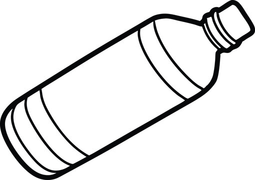 recommend clip art: Water bottle line art vector, water bottle icon
