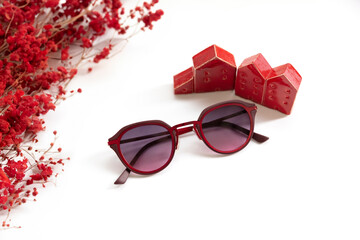 glasses and sunglasses