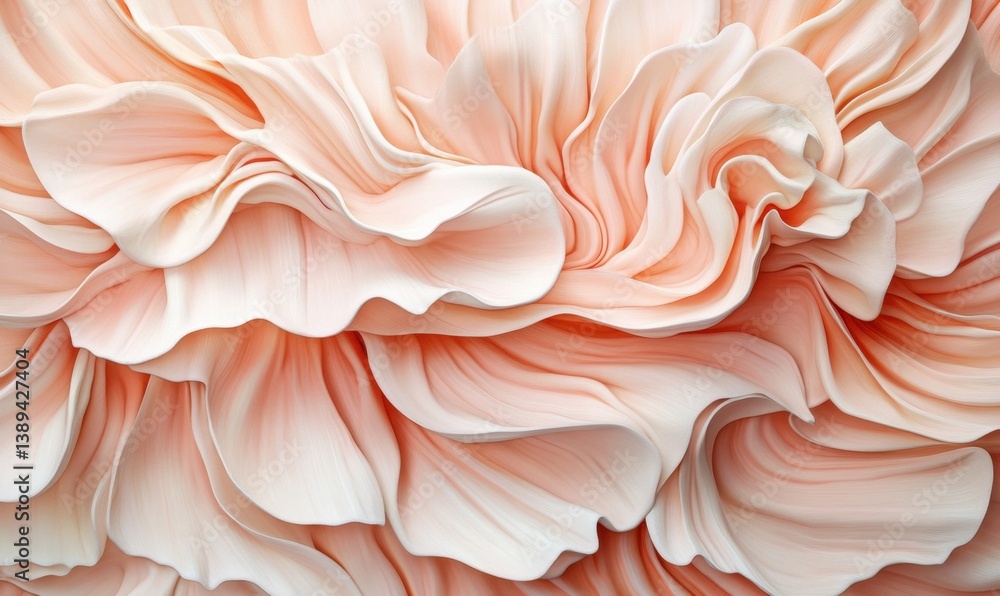 Poster abstract peach swirl texture background design