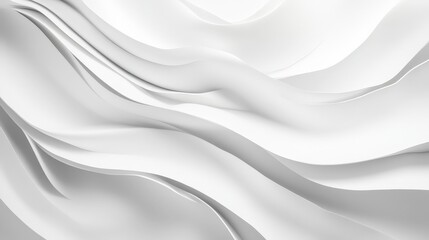Obraz premium A minimalist white paper background with subtle creases and texture, perfect for design purposes