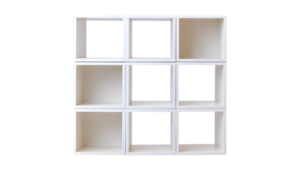 Modern Modular White IKEA Bookshelf with Compact Design for Stylish Home Organization