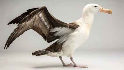 Obraz premium Albatross on studio background 