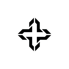 Arrow sign symbol design. Vector