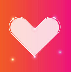 love heart background valentine special design clean and unique latest illustration 