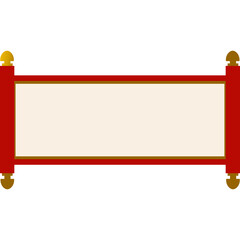 Obraz premium Chinese Scrol Banner