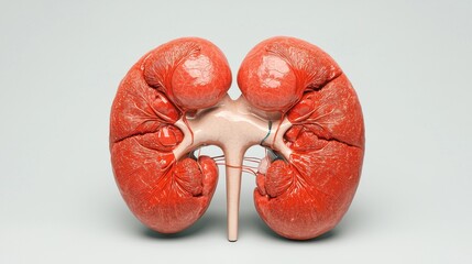 nephrologist concept. Robotic kidney transplant surgery
