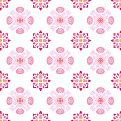 seamless pattern with flowers