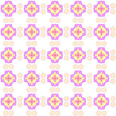 seamless pattern with flowers