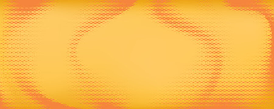 Soft Yellow Gradient Background with Fluid Halftone Texture. Warm and modern design with subtle flowing and wavy shapes with dots. Ideal for branding, print, web, comic art